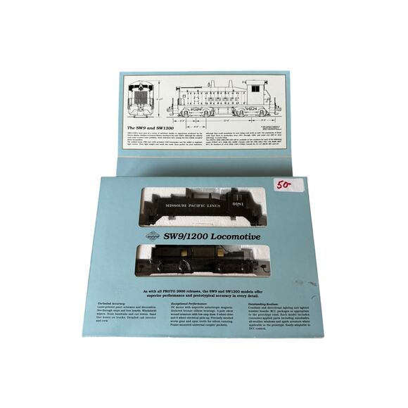 Proto 2000 Series #21157 SWG/1200 Locomotive MP #9181 Model Train HO Scale - Picture 3 of 5